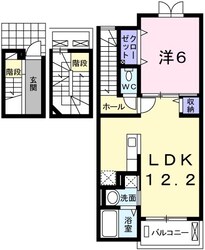 エスペランサIIIの物件間取画像